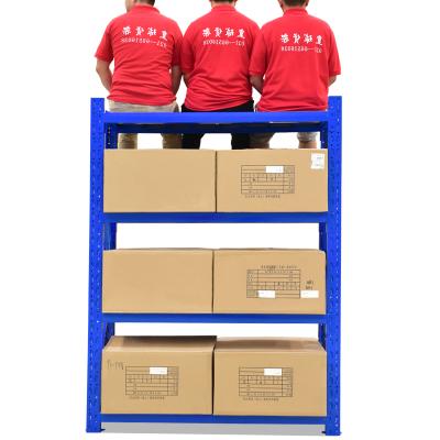 China Industrial Corrosion Protection Shelving Boltless Metal Racks&Shelves steel shelvesbed metal unit stacking system for warehouse storage t shirts for sale