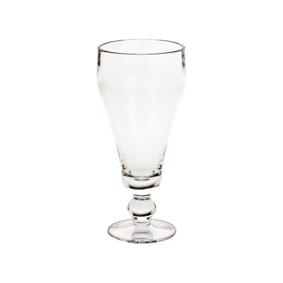 China Unbrekable Color Ball Stem Water Footed Frozen Drinks Polycarbonate Plastic Glass Clear Cocktail Glasses for sale