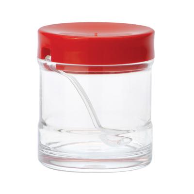 China Freshness Retention Japanese Sushi Condiment Jar 300ml Acrylic Container Tea Coffee Sugar Salt Storage Jar for sale