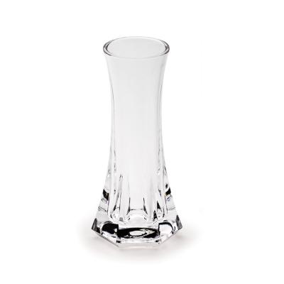 China High Quality Unbreakable Beautiful Acrylic Clear Plastic Flower Vase Home Table Canteen Vase Designs Acrylic Vase for sale