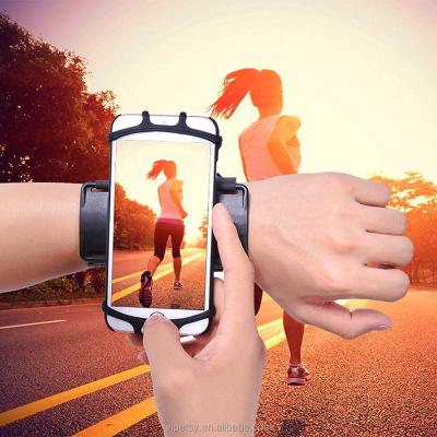 China Vipetsy Factory Price Sports Adjustable Cheap 360 Cell Phone Rotating Holder Arm Band Case Armband Wristband Sports Wristband for sale