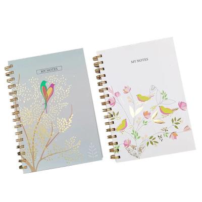 China Customizable Hard Cover A6 Plain Spiral Notebook Small Print A5 Mini Notebooks Durable Custom Journal Large Hardcover Book for sale