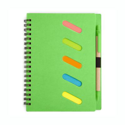 China Self Adhesive Notebook Spiral Durable Hot Selling Custom Business Styles A5 Kraft Spiral Travel Planners Books Journal for sale