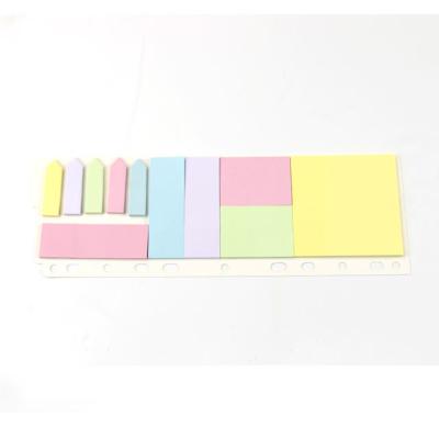 China Office Self Adhesive Soft Deft Stationery School Colors Making Note Paper Sticky Labels for sale