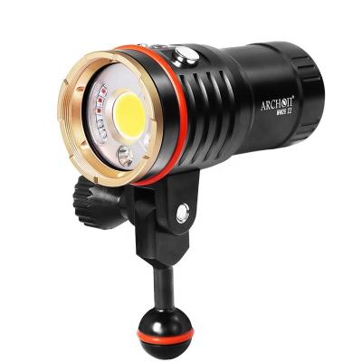 China ARCHONTS High Power LED Fill Light Industrial Waterproof Video Night Light Underwater Diving Light For Gopro for sale