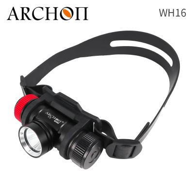 China LED Strong Headlamp Camping Waterproof LED Headlamp Rechargeable Diving Flashlight for sale