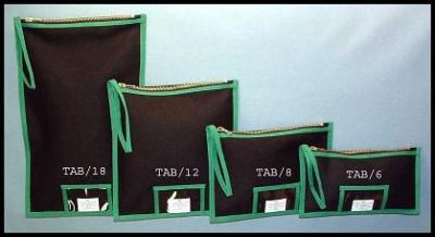 China Stock TAB zipper bag for sale