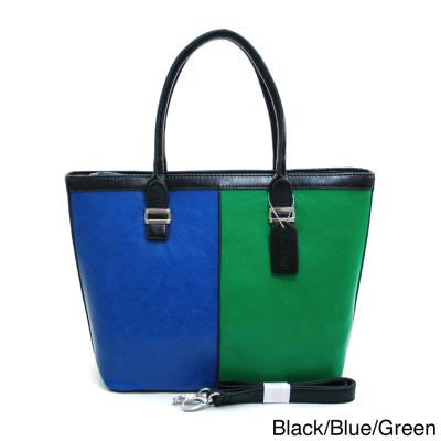 China Dasein Women's Colorblock Tote Bag for sale