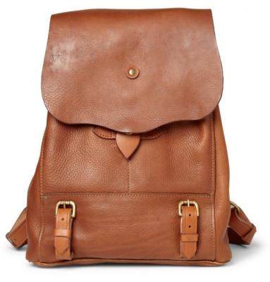 China Bill Amberg Hunter Full Grain Leather Backpack for sale