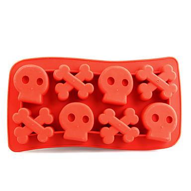 China Funny Bone and Skull Shaped Silicone Ice Tray Mold  for sale