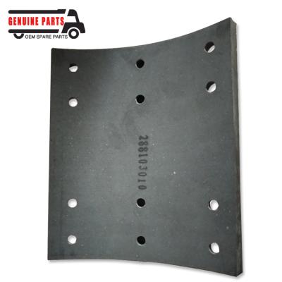 China Use for kinglong bus accessories wholesale high performance and best selling use for kinglong bus 224006019 rear brake lining for sale