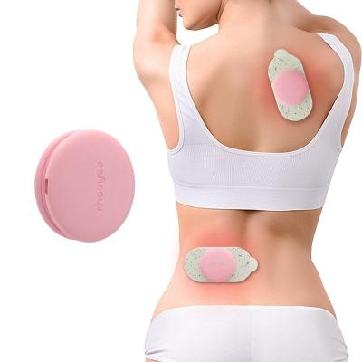 China Mooyee Rechargeable Smart Portable Wireless TEN/EMS Massager With App For Body Health Care EMS Muscle Stimulator Ten Mini Massager for sale