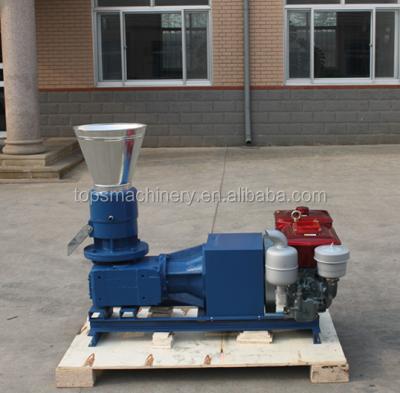 China Machinery Repair Shops CE Approved 15hp&22hp Diesel Wood Pellet Mill for sale