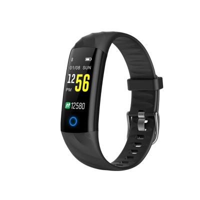 China 2018 Smart Touch Screen Fitness Equipment S5 Heart Rate Monitor Fitness Tracker Wristband for sale