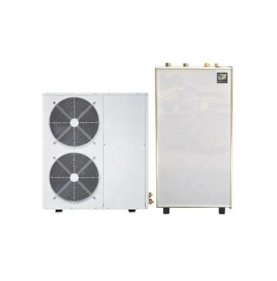 China China 80 Degree Commercial Split Heat Pump Inverter Two Stage High Temperature for sale