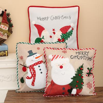 China Christmas Home Decor QY-130 Velvet Pillow Case Magnetic Cushion Cover Pillowcase Pillow Cases for sale