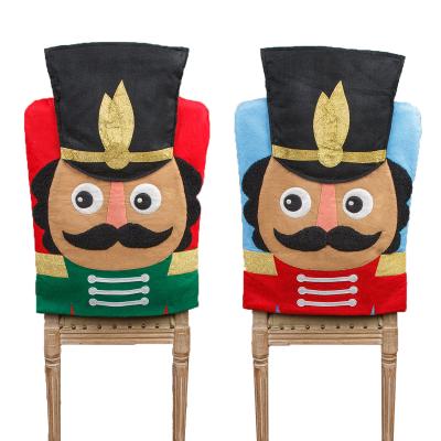 China Fashionable New Arrival YH-221 Christmas Nutcracker Soldier Chair Cover for sale