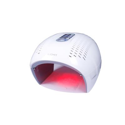 China Newest 7 colors face lift 660nm led light therapy machine with foldable design pdt therapy for sale