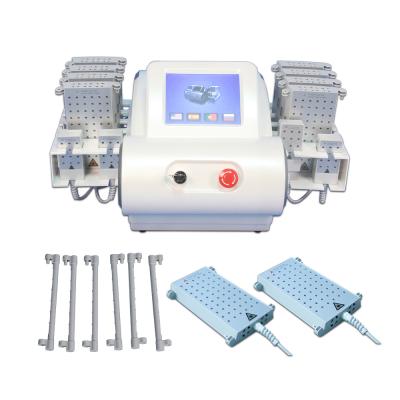 China 4D Weight Loss Laser Slimming 12 Paddles Mitsubishi Laser 528 Diodes Laser Lipolysis Beauty Apparatus BR216 for sale