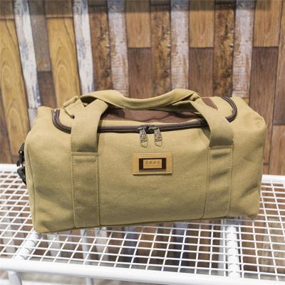 China Sports Travel Waterproof Zipper Women's Bag Professional Production Canvas Travel Bags for sale