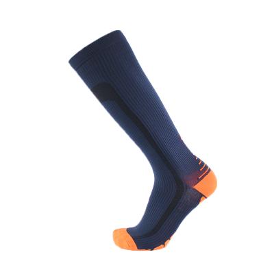 China Custom Breathable Hosiery Sport 15-20mmHg Running Soccer Socks for sale