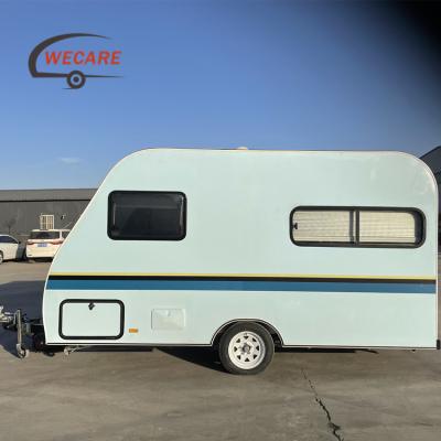 China Travel Trailer Wecare Trailer Campers Caravan RV Motorhomes Caravan Camping Trailer for sale