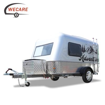 China Travel Trailer Wecare Campers Motorhomes Caravans Off Road Campering Trailer for sale