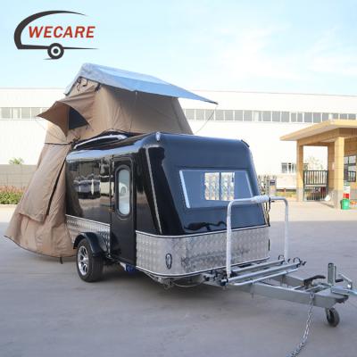 China Custom Lightweight Travel Trailer Wecare Caravan Camper Trailer Travel Trailers For Sale for sale