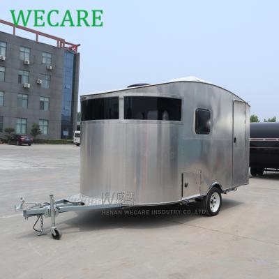 China Wecare travel trailer one stop travel trailer manufacturers rv caravan trailer for sale