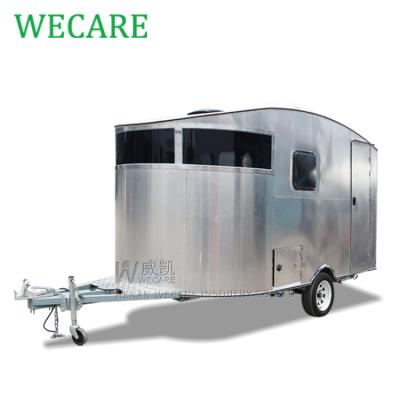 China Travel Trailer Wecare CE Certified Off Road Caravan Airstream Travel Trailer for sale