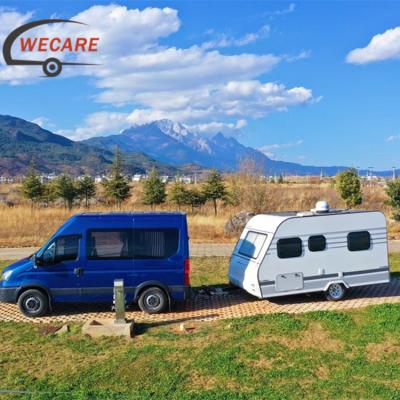 China Wecare Mobile Trailer Caravan Travel Trailer DOT Certification High Quality Travel Trailer Camper for sale