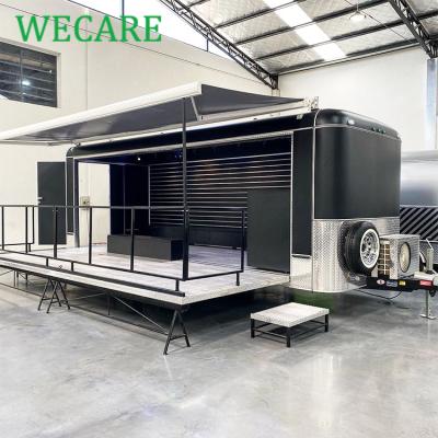 China CE Certified Cannery Wecare Food Car / Food Trailer Trucks For Sale Europe for sale