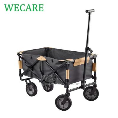 China Tools Camp Cart One Hand Fold Outdoor Garden Service Camping Beach Folding Cart for sale