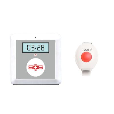 China LCD Display Alarm System for Elder Safe, Older GSM Guarder with SOS Alarm Signal, Portable SOS Alarm GSM-K3 for sale