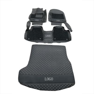 China Waterproof/dustproof/non-slip/easy to clean full set mats and special cars class leather 7d carmats for sale