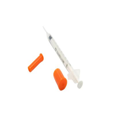 China Other Factory Price Red Cap Low Friction Iso Disposal 100iu Pen Syringe for sale