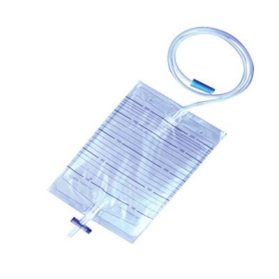 China 2019 Hot Selling Medical Grade PVC Sterile Urine Leg Bag For Adult for sale