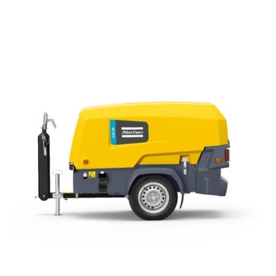 China Atlas Copco Lubricated Portable Air Compressor 180 Cfm for sale