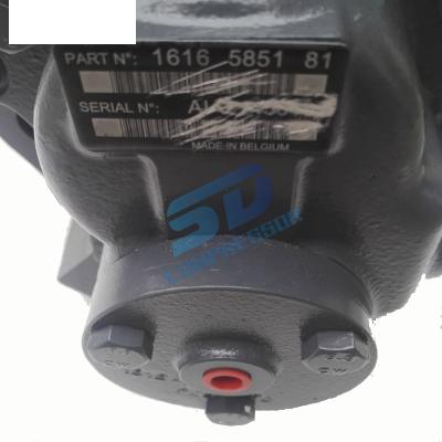 China Compressed air atlas copco air compressor head 1616585081 ZR55-75 oil free silent end for sale