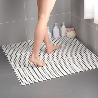 China Durable High Quality Ceramic Plastic Plastic Wall Tile And Bathroom Floor Mat Black Non Slip Stick Skin for sale