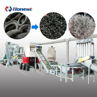 China Factory Waste Bands Steel Wire Separator For Recycling Steel And Rubber Granule for sale