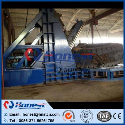 China 3m Max Diameter OTR Tire Cutting Giant OTR Tire Cutter for sale