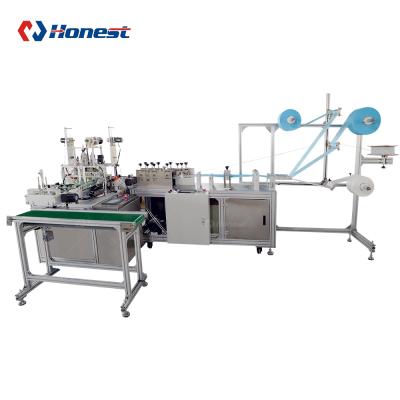 China Nonwoven Fabric Machine Factory Direct Sales 1+1 Disposable Automatic Medical Mask Making Machine for sale