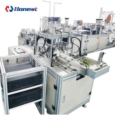 China Automatic Nonwoven Fabric Fish Mask Machine With Packing Line CE KF94 Mask Machine for sale