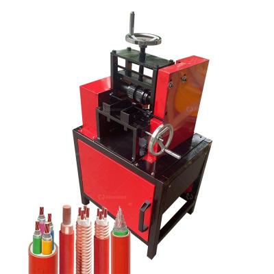 China What can strip wires and cables with dia.2-100mm low cost cable wire stripping machine to separate copper wiring for sale