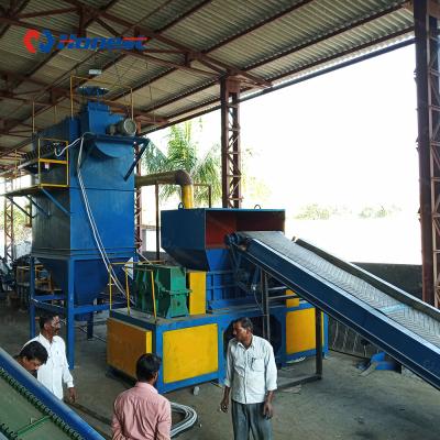 China Aluminum Radiator Double Shaft High Scrap Shredder Waste Productivity Recycling Machine for sale