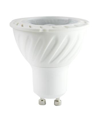 China Residential 3w 5w energy saving plastic tooth white light bulb led gu10 for sale