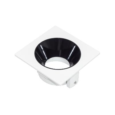 China Modern factory direct popular cut hole 75mm GU10 MR16 spot light holder downlight anti-glare ring 2021 new for sale