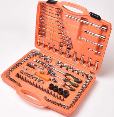 China DIY Tools Socket Set Wrench Asaki 120pcs Socket Wrench Spanner Set DIY Tools Tool Kit for sale