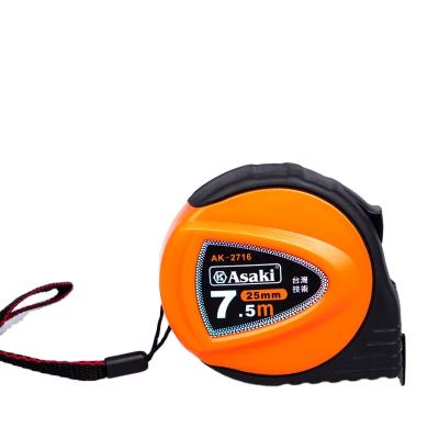 China Hot Selling Durable ABS+steel AK-2710 Steel Reinforced Tape Measure for sale